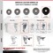 Service Caster 6 Inch Phenolic Swivel 12mm Threaded Stem Caster with Total Lock Brake SCC SCC-TSTTL20S615-PHR-M1215 - alternate 4